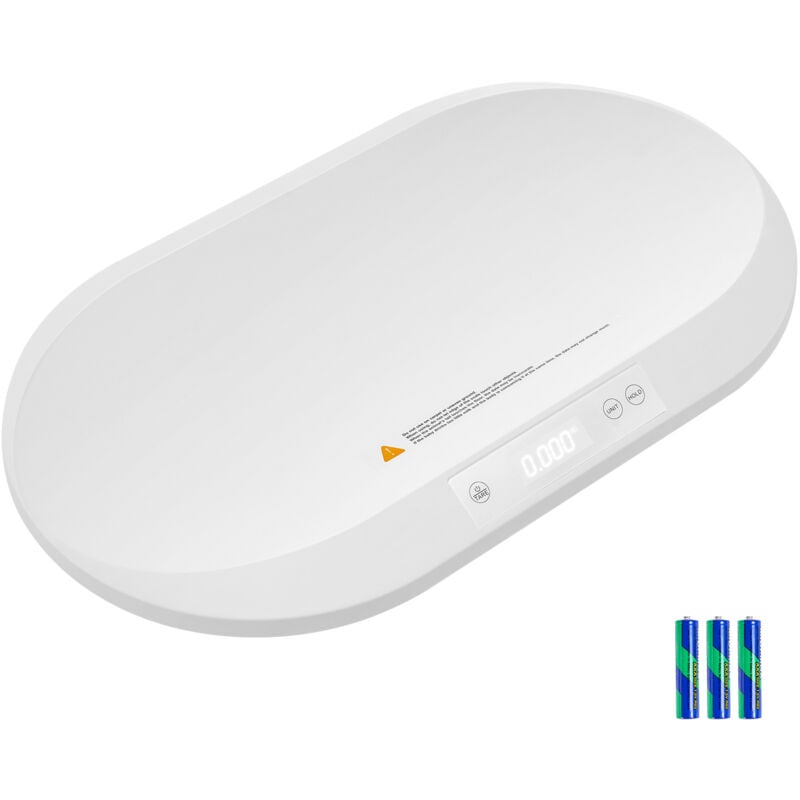 Mophorn - Pèse-bébé, pèse-bébé numérique Bluetooth 88 lb avec ruban à mesurer, suivi du poids et de la taille, fonction de maintien/tare pour