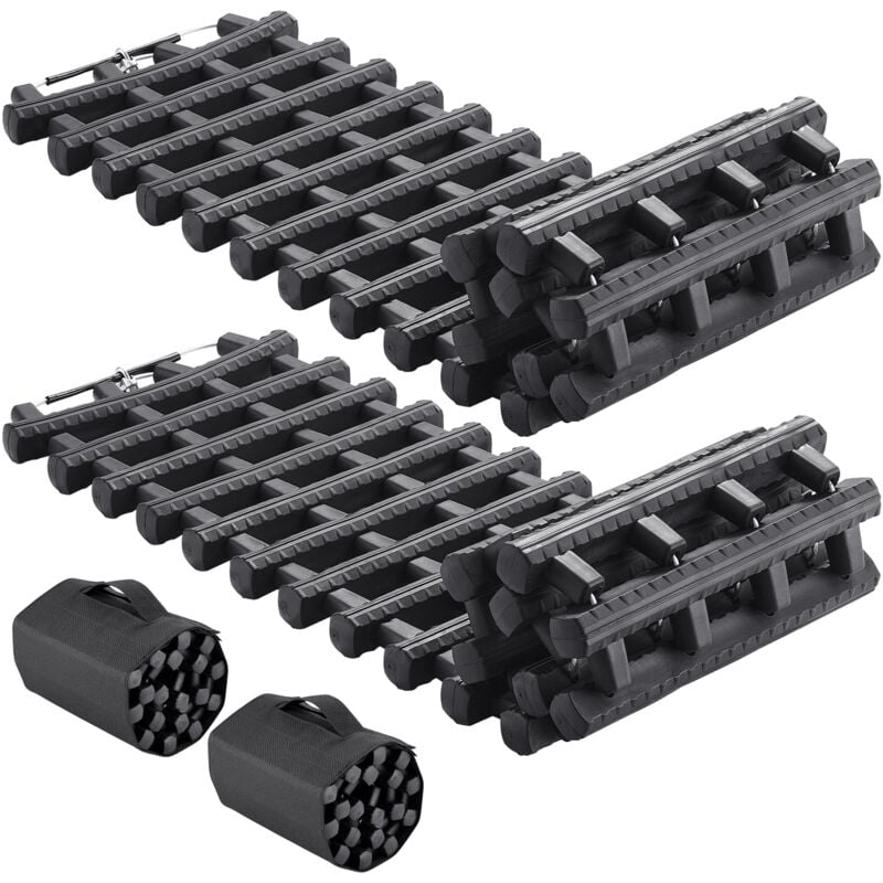 Planches de traction 7 tonnes en matériau tpr, pour véhicules tout-terrain comme les voitures, les pick-up, les suv, les camping-cars, sur la neige,