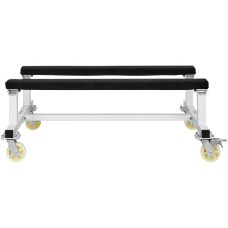 Mophorn Plataforma rodante para motos acuáticas (PWC) con capacidad de 827 kg. Soporte con litera fija, 4 ruedas y 2 frenos. Ideal para mover kayaks, aerodeslizadores y lanchas rápidas.