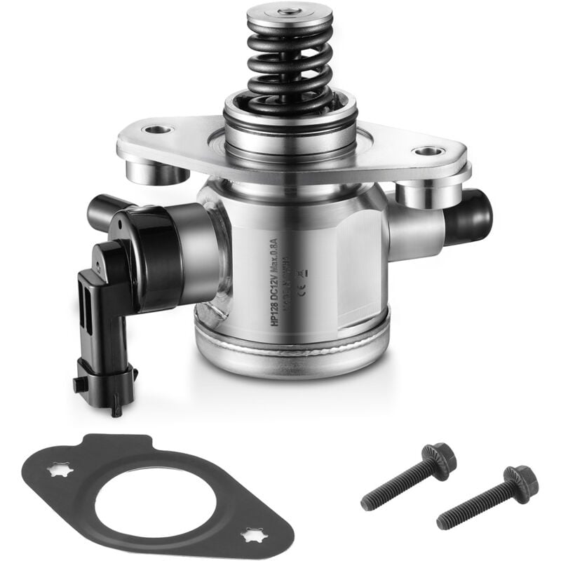 Pompe à essence haute pression - Compatible avec Buick et Chevrolet 2010-2017, L4 2,4 l, acier inoxydable, complète avec joint et boulons pour des
