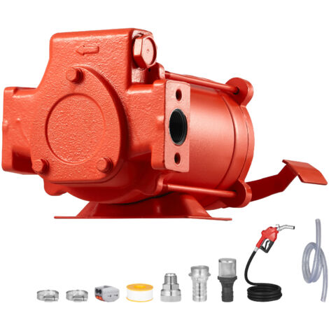Mophorn Pompe de transfert de carburant électrique 230 V CA,débit 76 L/min, équipée d'un pistolet automatique, tuyau de refoulement, adaptée à l'essence, kérosène, biodiesel et mélanges d'éthanol