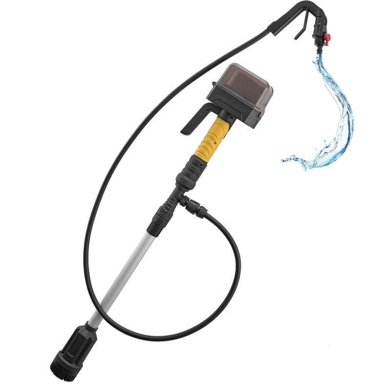 Pompe de transfert d'eau sans fil, pompe électrique utilitaire 528 gph, avec tuyau d'arrosage NPT3/4', portable pour diverses utilisations - Mophorn