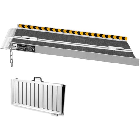 Mophorn Portable Wheelchair Ramp, 3 ft, 800 lbs Capacity. Non-Slip Aluminum Folding Ramp. Mobility Scooter Ramp. Handicap Ramp for Home, Steps, Stairs, Doorways, Curbs. No Voltage.