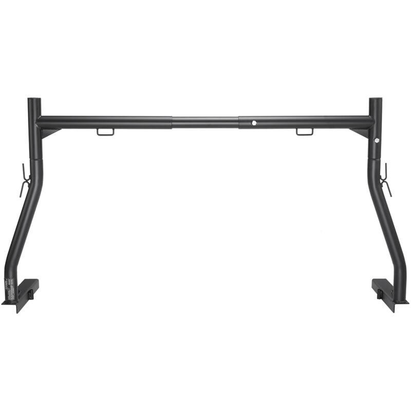 Mophorn - Porte-bagages extensible pour camion de 117 à 180 cm. Capacité de 362 kg. Porte-échelle en acier pour camion. Avec boulons en j non