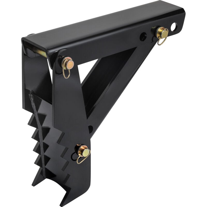 Mophorn - vevor Pouce de pelle retro 45,7 cm, epaisseur de dents 12,7 mm, pouce de pelle robuste, fixations de pouce soudees acier noir avec