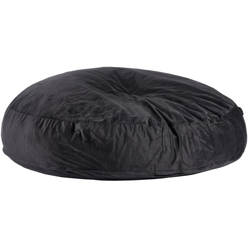 Mophorn - Pouf, fauteuil géant pour adultes avec housse amovible et lavable, pouf rond rempli de velours hollandais et de mousse haute densité avec