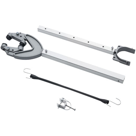 Mophorn Protector de espejo de popa, 24 - 36 pulgadas, soporte ajustable para espejo de popa de barco con cabezal resistente, resistente a la corrosión