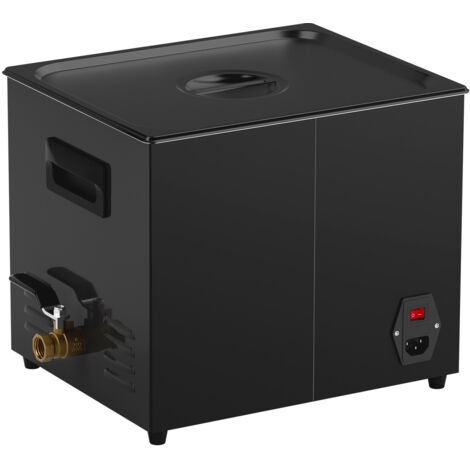 Mophorn Pulitore ad ultrasuoni digitale da 10 L 240 W, con modalità delicata e funzione di degasaggio avanzata, dispositivo industriale a ultrasuoni 40 kHz con riscaldamento e timer per gioielli