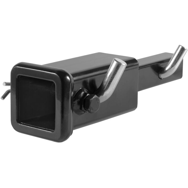 Mophorn - vevor Rallonge deattelage de remorque, adaptateur deattelage recepteur 1-1/4' a 2', extension de tube deattelage de remorque 6', capacite