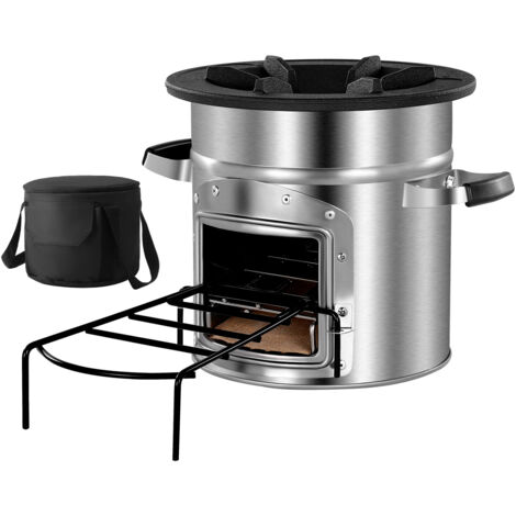 ROCKET STOVE Is the Perfect Wood Stove. a Portable Wood-Burning Camping Stove wi | eBay