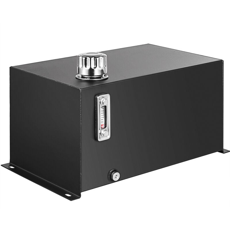 Mophorn - vevor Reservoir de fluide hydraulique, 37,8L 10 gal, reservoir de carburant en acier, reservoir de transfert essence avec filtre,jauge de