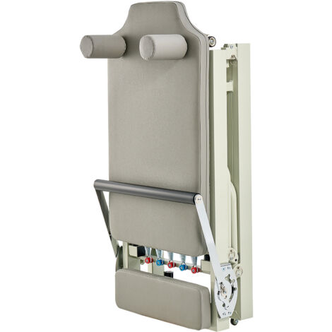 Mophorn Riformatore Pilates pieghevole, attrezzo per allenamento Pilates, dotato di molle a doppia resistenza e corde, adatto sia a principianti che utenti esperti, dimensioni 2080x560x725 mm