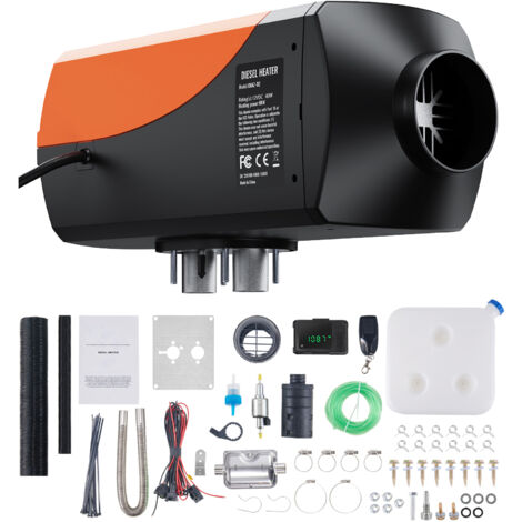 Mophorn Riscaldatore ad aria diesel, 12V 8KW, controllo tramite app Bluetooth, display LCD, adatto per auto, autobus, camper, uso interno
