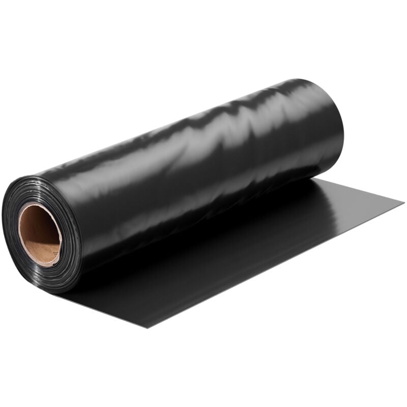 Mophorn Rouleau de bâche en plastique robuste de 14 mil, 10 pi x 100 pi d'épaisseur. Idéal comme toile de protection en plastique, bâche de peintre
