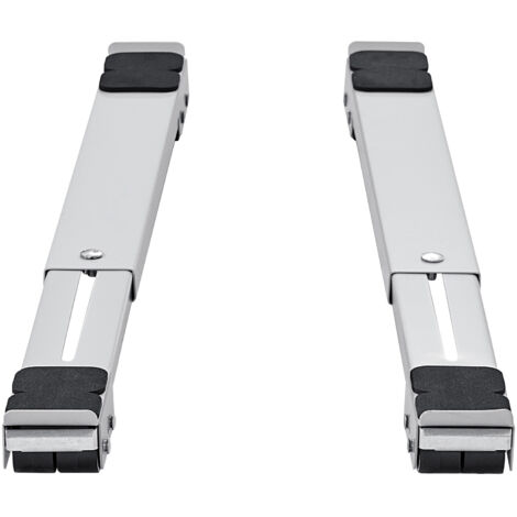 Mophorn Ruedas de Transporte para Electrodomesticos 2PCS Carga 300 kg Mueve Muebles Expandibles Base de Lavadora Móvil para Frigoríficos, Secadoras, Lavadoras, Blanco