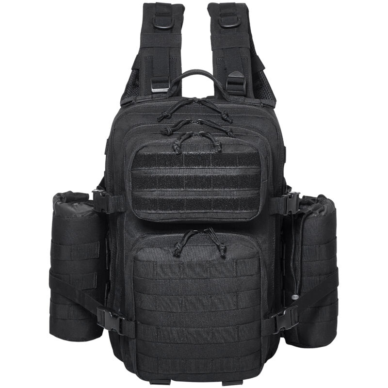 Mophorn Sac à dos tactique, sac à dos de style militaire de 25 L avec design Molle et 3 compartiments. Idéal pour les hommes et les femmes. Idéal