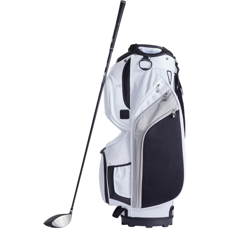 Sac de golf pour chariot avec compartiment supérieur à 14 compartiments, 36 po, 13 poches, nylon de qualité supérieure, durable pour hommes et