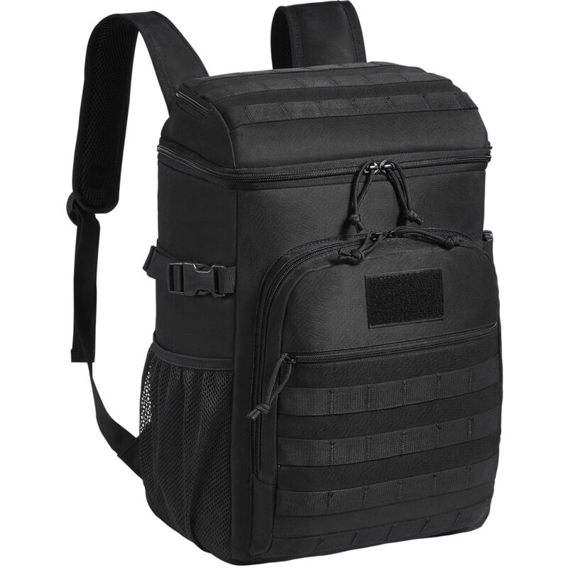 Mophorn Sac isotherme, 25 L, isolé. Design Molle et multi-poches. Sacs amovibles. 600D. Pour le bureau, le pique-nique, la randonnée, la plage, les