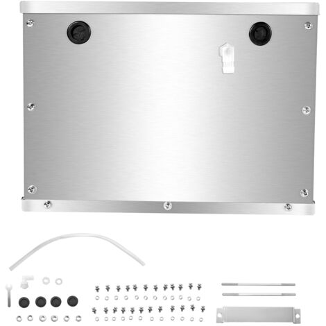 Mophorn Scatola per Batteria Gruppo 24/31 in Lega di Alluminio, Custodia con Serratura per Batterie di Auto, Barche, Camper e Camion