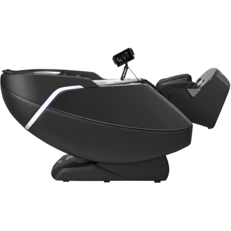 Mophorn Sedia da Massaggio con Pista SL, Poltrona Reclinabile a Gravità Zero per Massaggio Completo, Poltrona Massaggiante 3D/4D con Controllo Vocale AI, Funzione Riscaldante, 36 Airbag e Schermo TFT