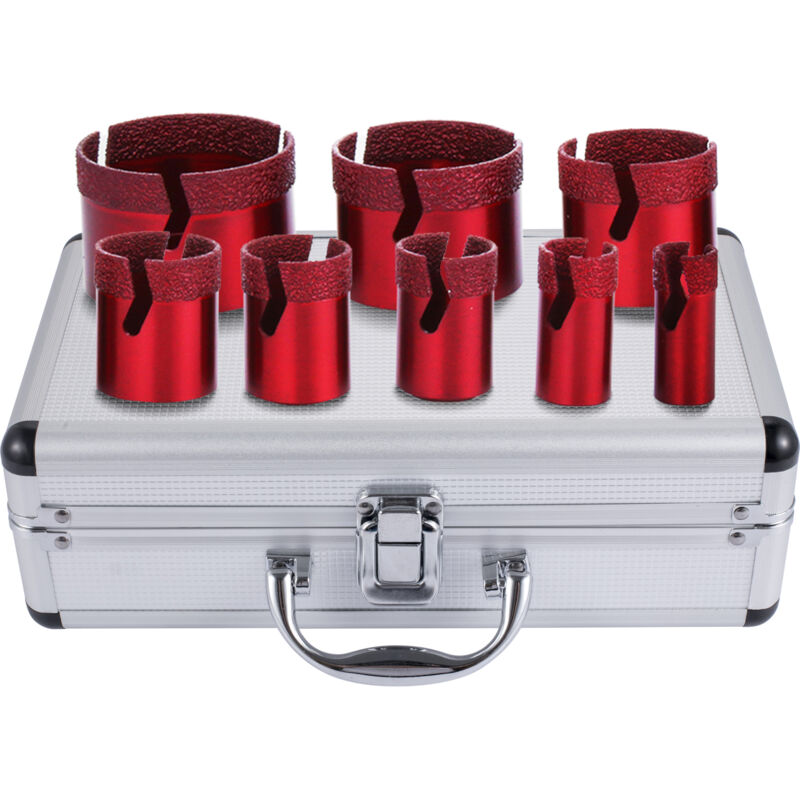 Set de forets diamantés 20-68MM Outils de coupe pour le carrelage/la céramique/le marbre/la porcelaine - Mophorn