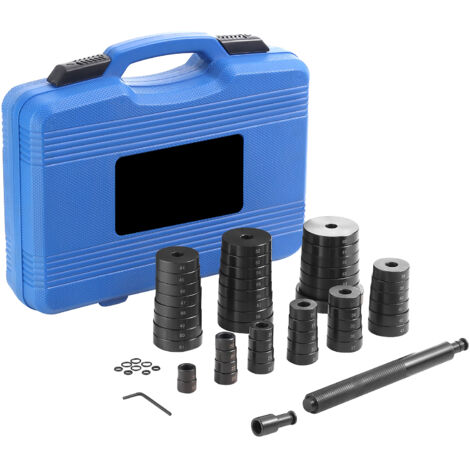 Mophorn Set di driver per cuscinetti e guarnizioni boccole personalizzati da 52 pezzi, Dischi metrici da 18-65 mm e 74 mm, Cuscinetto per asse ruota di trasmissione, Estrattore per guarnizioni