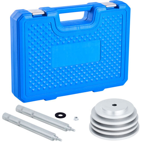 Mophorn Set di Estrattori Separatori per Cuscinetti, 7 Pezzi con 5 Boccole, Maniglia e Asta di Prolunga, Kit di Utensili per Installazione e Rimozione Boccole per Lavori Gravosi