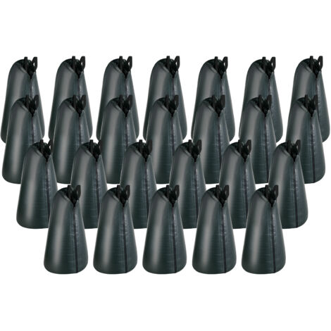 Mophorn Set di sacchi per irrigazione alberi confezione da 25 pezzi, sacchi a goccia per giardino e cortile, capacità di circa 75,7 litri, realizzati in materiale PE da 190 g/m² con pratica cerniera