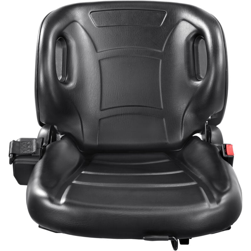 Siège de chariot élévateur universel , dossier à angle réglable, avec micro-interrupteur et ceinture de sécurité, siège enveloppant pour tracteur,
