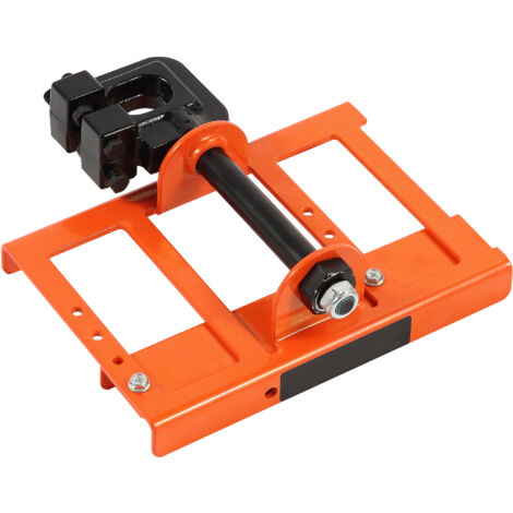 Mophorn Sierra de cadena, guía de corte vertical de madera de 2" a 6" de ancho, accesorio de fresado de madera portátil de hierro fundido liviano para constructores y carpinteros