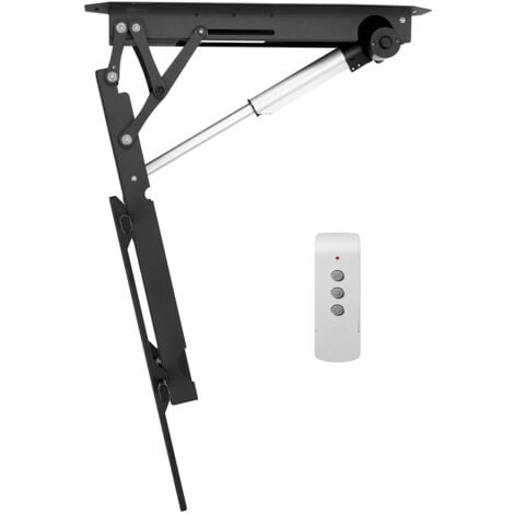 Mophorn Soporte de techo motorizado para TV (32" a 70"), eléctrico, VESA máx. de 24 x 24", capacidad de 110 lb