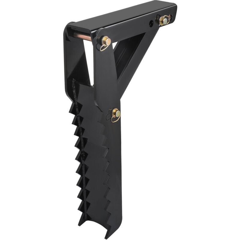 Vevor Pouce de pelle retrocaveuse 81,3 cm, epaisseur de dents 12,7 mm, pouce de pelle robuste, fixations de pouce soudees acier noir, pouce mecanique
