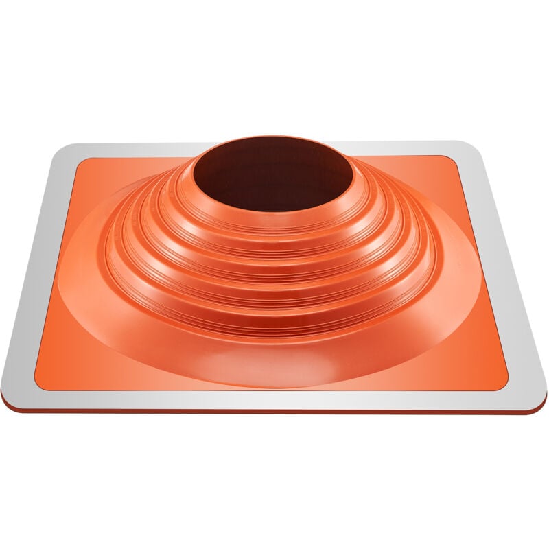 Soufflet de solin pour tuyau de toit Convient aux tuyaux de diamètre extérieur de 10 à 18 pouces, silicone flexible, résistant aux hautes