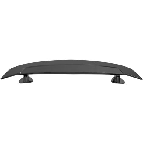 Mophorn Spoiler per auto GT Wing da 46,3 pollici, spoiler posteriore universale da corsa per berline e coupé, materiale ABS ad alta resistenza, nero lucido, BGW/JDM Drift