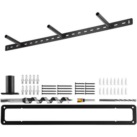 Mophorn Staffe per Mensole Galleggianti Resistenti, 1 Pezzo, Supporto Nascosto per Mensole da 863,6 x 157,4 x 38,1 mm con Capacità di Carico di 86 kg per Installazione a Parete