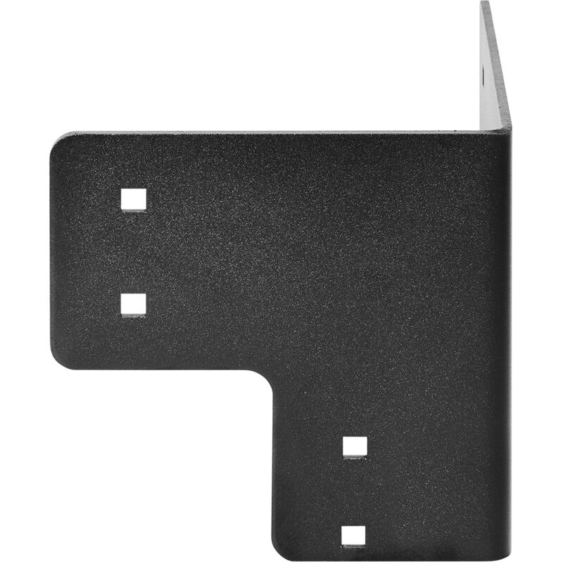 Mophorn Support d'angle en acier 165x165x165 mm, lot de 8, capacité de charge 1000 kg, avec vis, idéal pour bureaux, ateliers, serres, bancs,