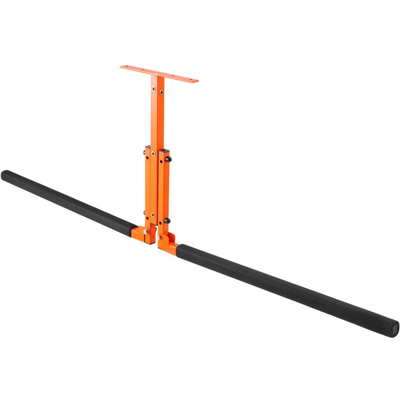 Support de rangement de plafond pour kayak pour 2 kayaks, canoës, sup, support suspendu à hauteur réglable avec bras rembourrés, charge maximale de