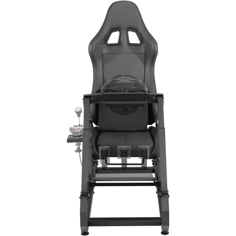 Mophorn - Support de volant de course pour Logitech G923/G920/G29, cockpit de simulateur de conduite en acier robuste, compatible Thrustmaster T248P,