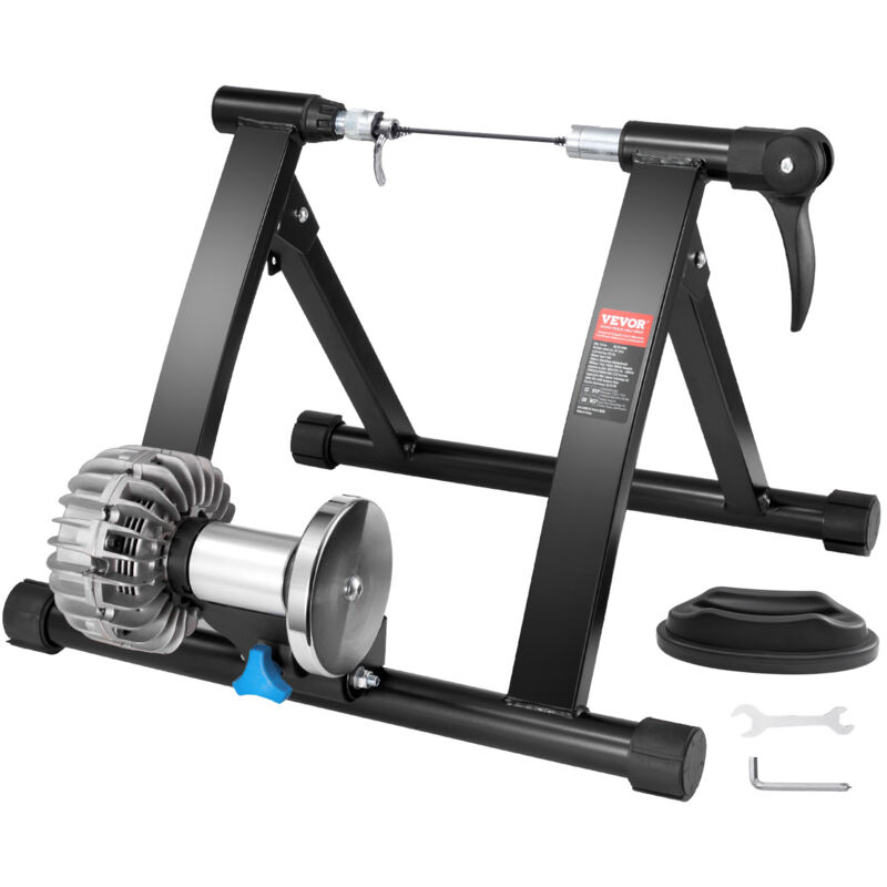 Mophorn - vevor Support deEntrainement pour Velo, Entraineur de Velo Fluide Stationnaire pour Roues de 66-74 cm, Moteur a Volant deInertie a