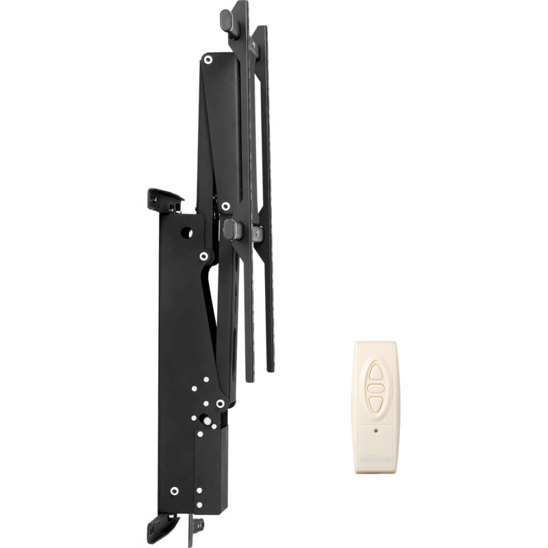 Mophorn - Support mural tv motorisé pour tv de 813 à 1651mm, support abattant réglable électriquement avec vesa 60x60 cm, adapté aux téléviseurs
