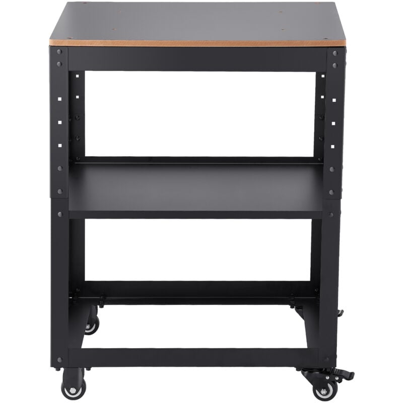 Mophorn - Support pour raboteuse, capacité de 100 livres, hauteur réglable avec 4 roulettes stables et rangement, idéal pour la plupart des