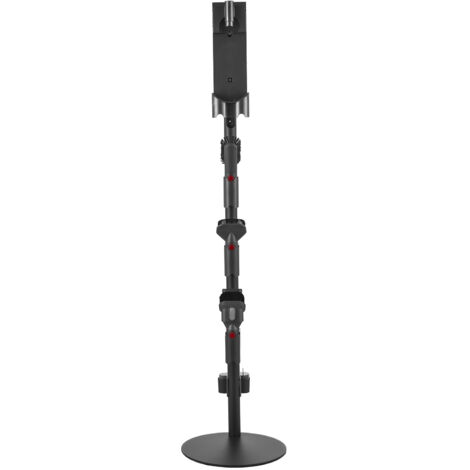 Mophorn Supporto per aspirapolvere compatibile con accessori delle serie V7, V8, V10, V11, V12 e V15, dotato di base universale con 4 cuscinetti antiscivolo e 3 clip per organizzare fino a 6 testine