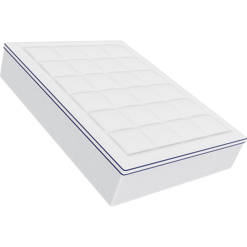 Surmatelas - Queen Size, épaisseur 25,4 mm, rembourrage en fibres pour un confort suprême - Mophorn