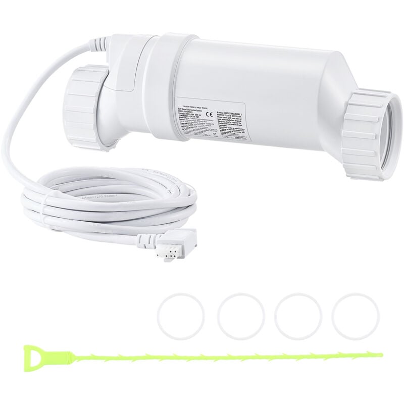 Mophorn - Système de chloration au sel, cellule de chloration pour piscine Hayward W3T-Cell-15 (T15), système au sel pour piscines creusées jusqu'à