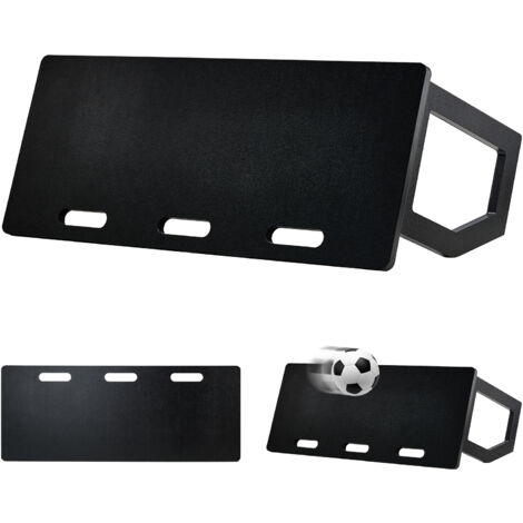 Mophorn Tabla de Rebote de Fútbol, ​​Pared de Fútbol Portátil 100x40cm con Rebote de 2 Ángulos, Fabricada en HDPE, Equipo de Entrenamiento de Fútbol para Niños y Adultos, Entrenamiento de Pases y Tiro