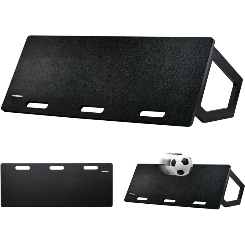 Tableau de Rebond de Football, 45'X18' Portable avec 2 Angles de Rebond, Tableau de Rebond hdpe Pliant, Équipement d'Entraînement de Football pour