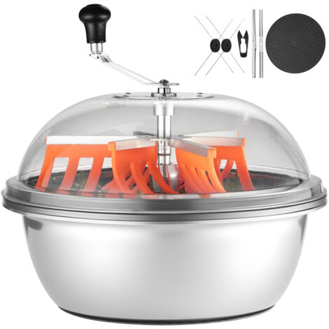 Mophorn Tagliabordi Manuale da 480 mm, dotato di lame in acciaio inossidabile affilate, ideale per il taglio idroponico a umido e a secco, con sistema di rotazione per piante e foglie