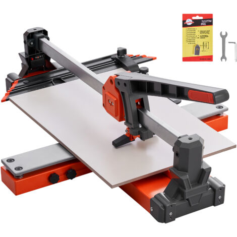 Mophorn Tagliapiastrelle Manuale 600mm per Ceramica, Strumento di Taglio con Base Ammortizzata e Guida Angolare Regolabile, Dotato di Sistema di Allineamento Preciso per Tagliare Piastrelle
