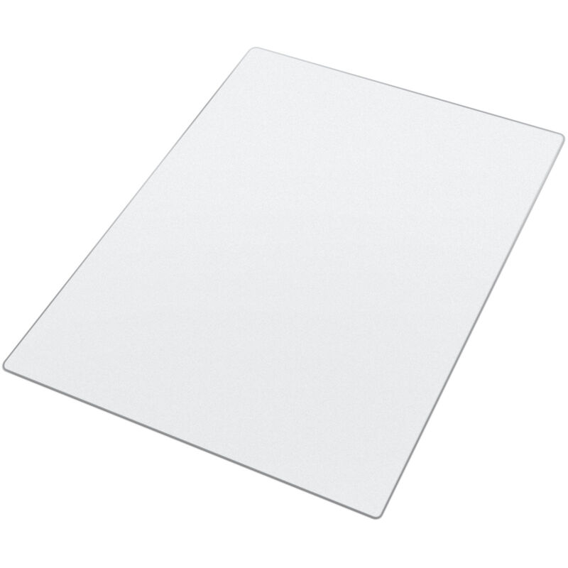 Mophorn Tapis Transparent pour Chaise de Bureau 121,9x76,2 cm, Protection Solide pour Sols Durs, Forme Rectangulaire, Antidérapant et Facile à