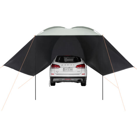 Mophorn Tendalino Auto 3x2,1m Tenda Laterale per Auto di Grandi Dimensioni PU2000mm UV50+ Resistente al Sole/Acqua/Vento con Borsa Portatile Tendalino Laterale/Posteriore per Camion SUV Furgoni Camper